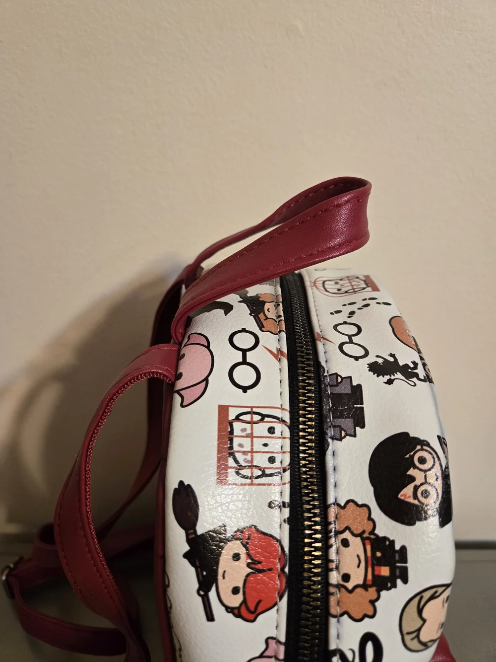 Bioworld Harry Potter Allover Chibi Character Pattern Mini Backpack